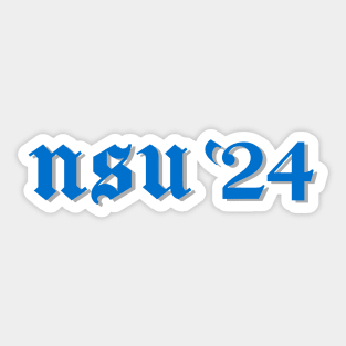 NSU Nova 24 sticker Sticker